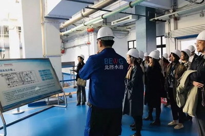 貴港市國資委招商團參觀考察北控水務稻香湖再生水廠