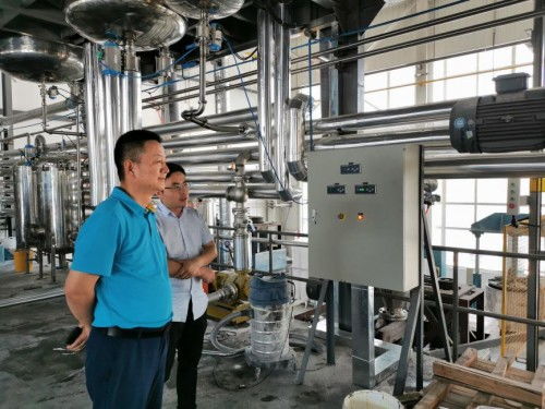 漢唐華固考察團見證卡本工廠高端質造 卡本科技加固硅烷浸漬劑